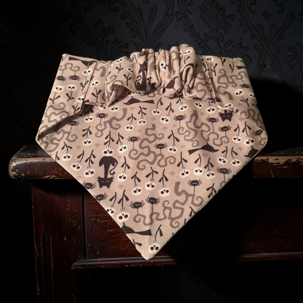 Spooky Night Scrunchie Bandana