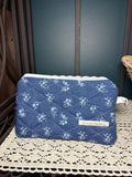 Denim Daisy Clutch
