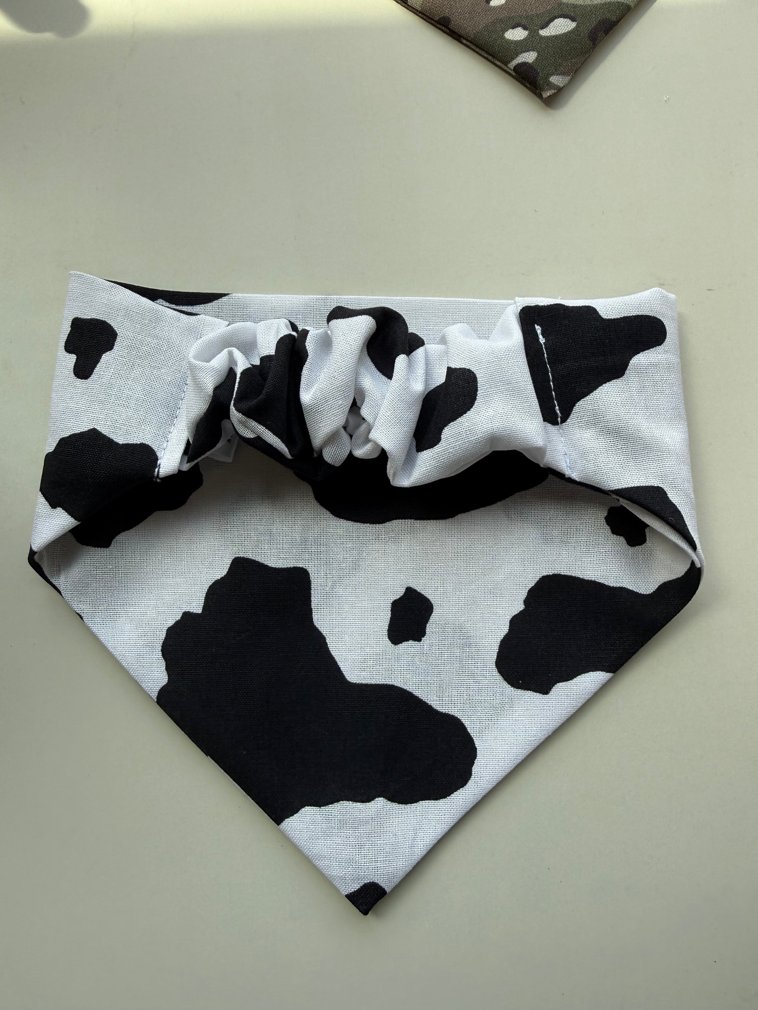 Oreo Patch Scrunchie Bandana