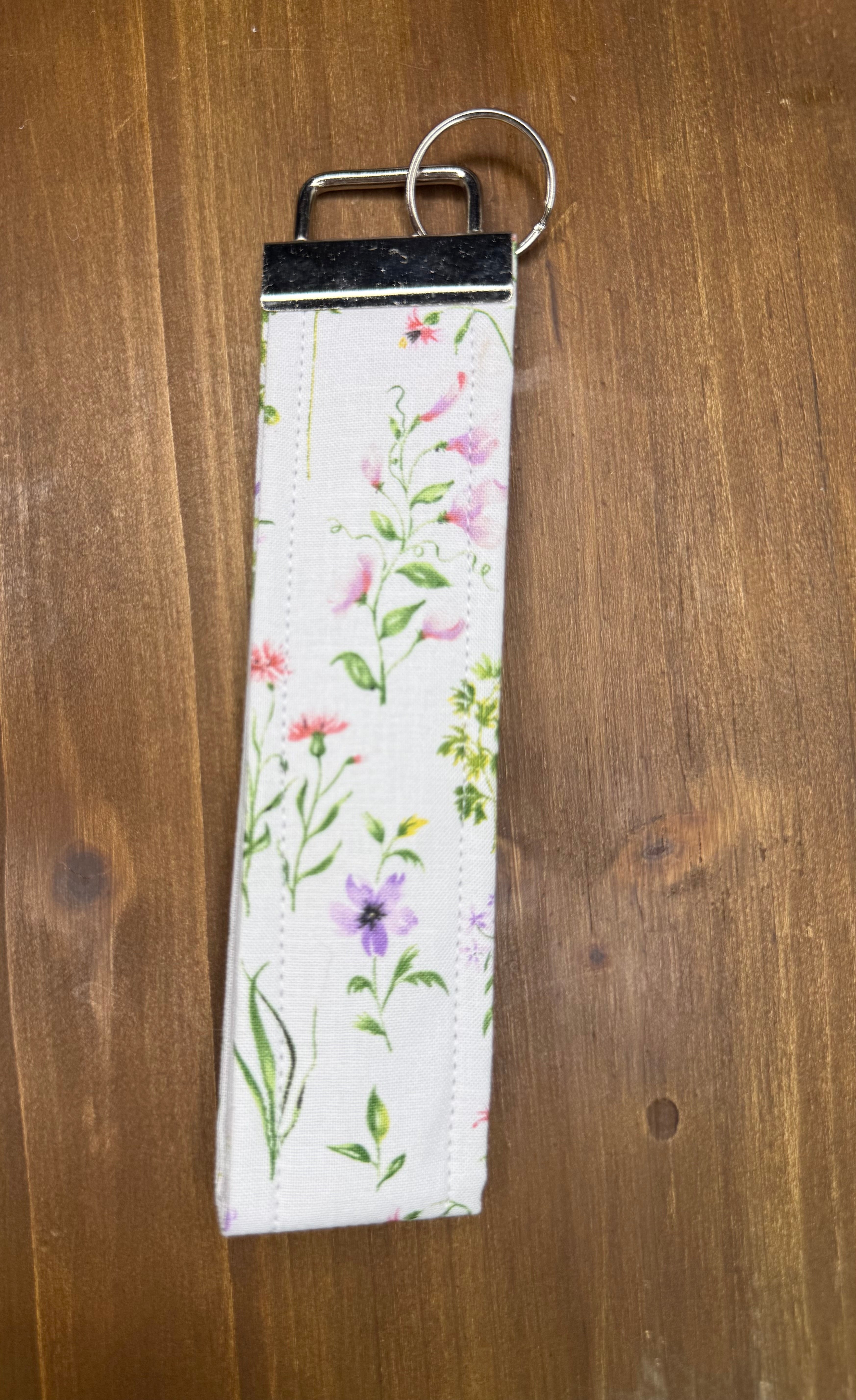 Secret Garden Keychain Wristlet