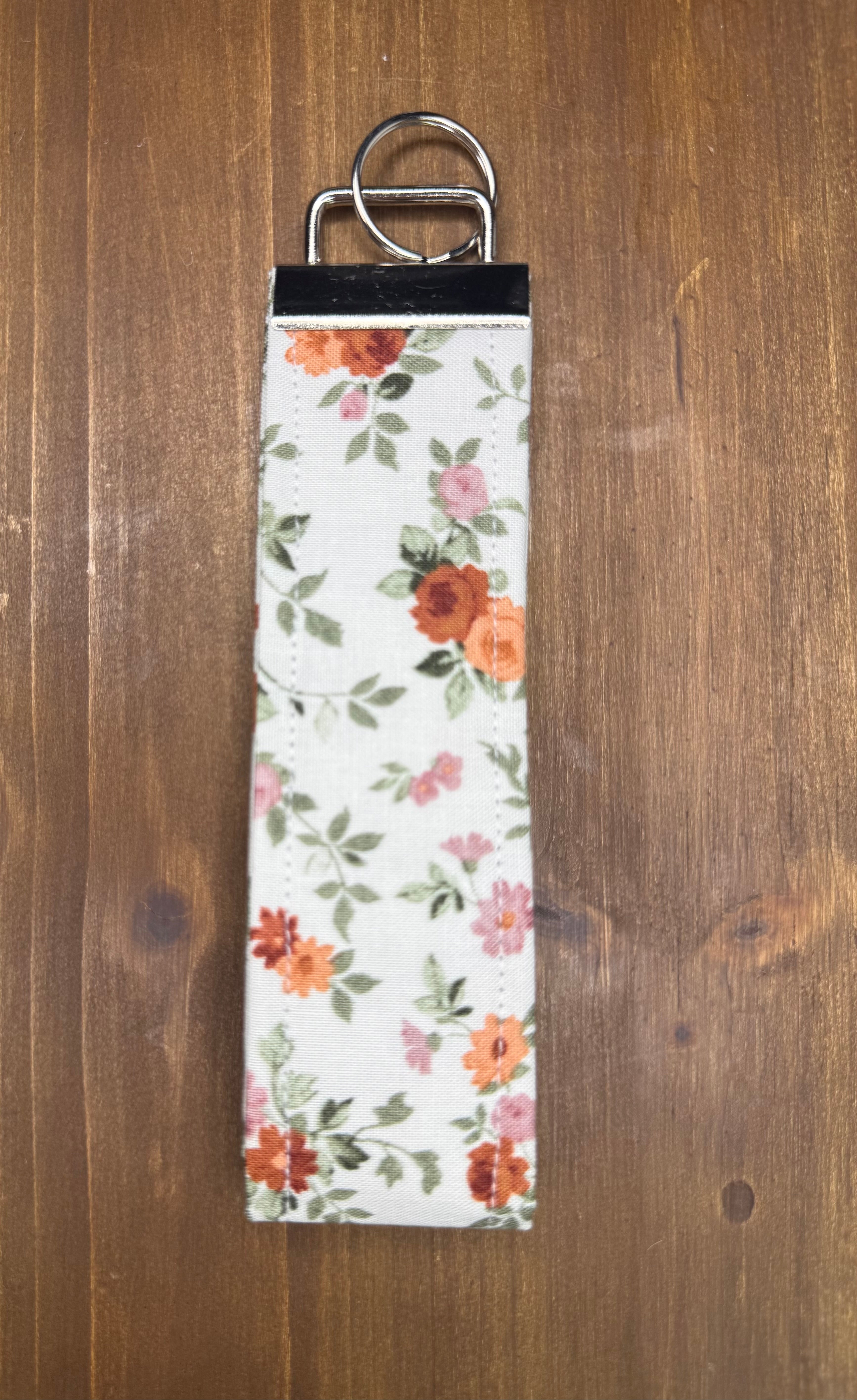 Prairie Rose Wristlet Key Chain