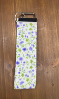 Lavender Field Keychain Wristlet
