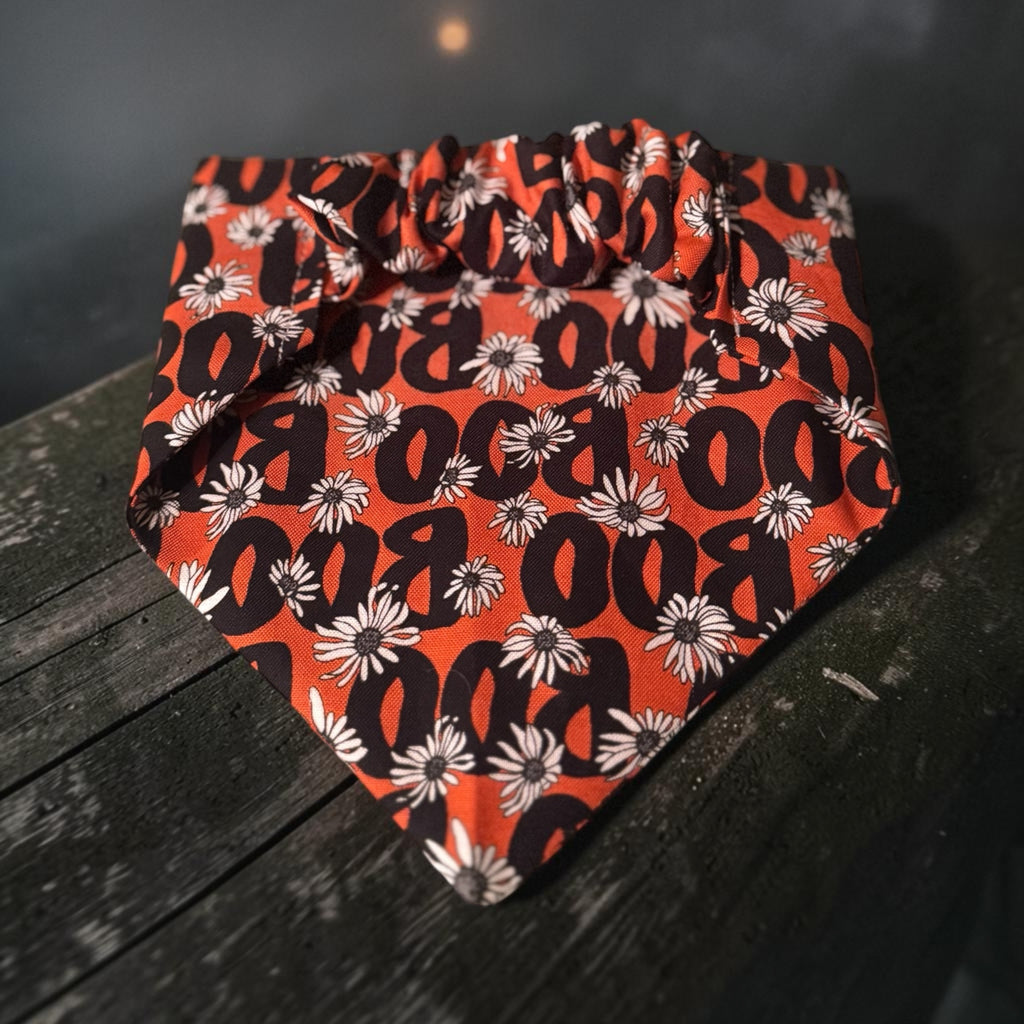 Boo Scrunchie Bandana