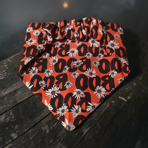 Boo Scrunchie Bandana
