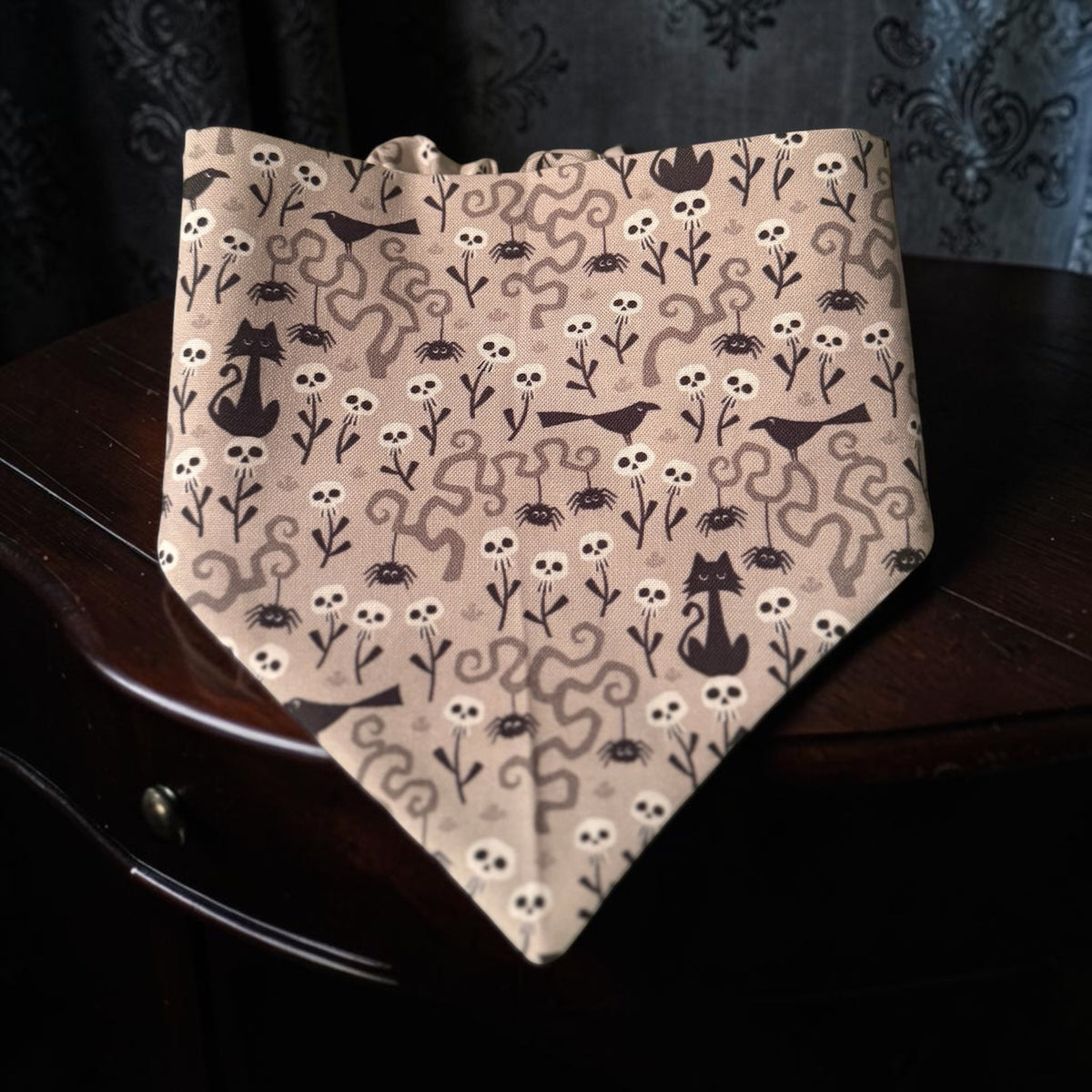 Spooky Night Scrunchie Bandana