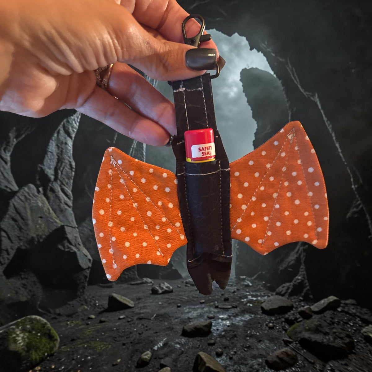 Bat Chapstick Holder