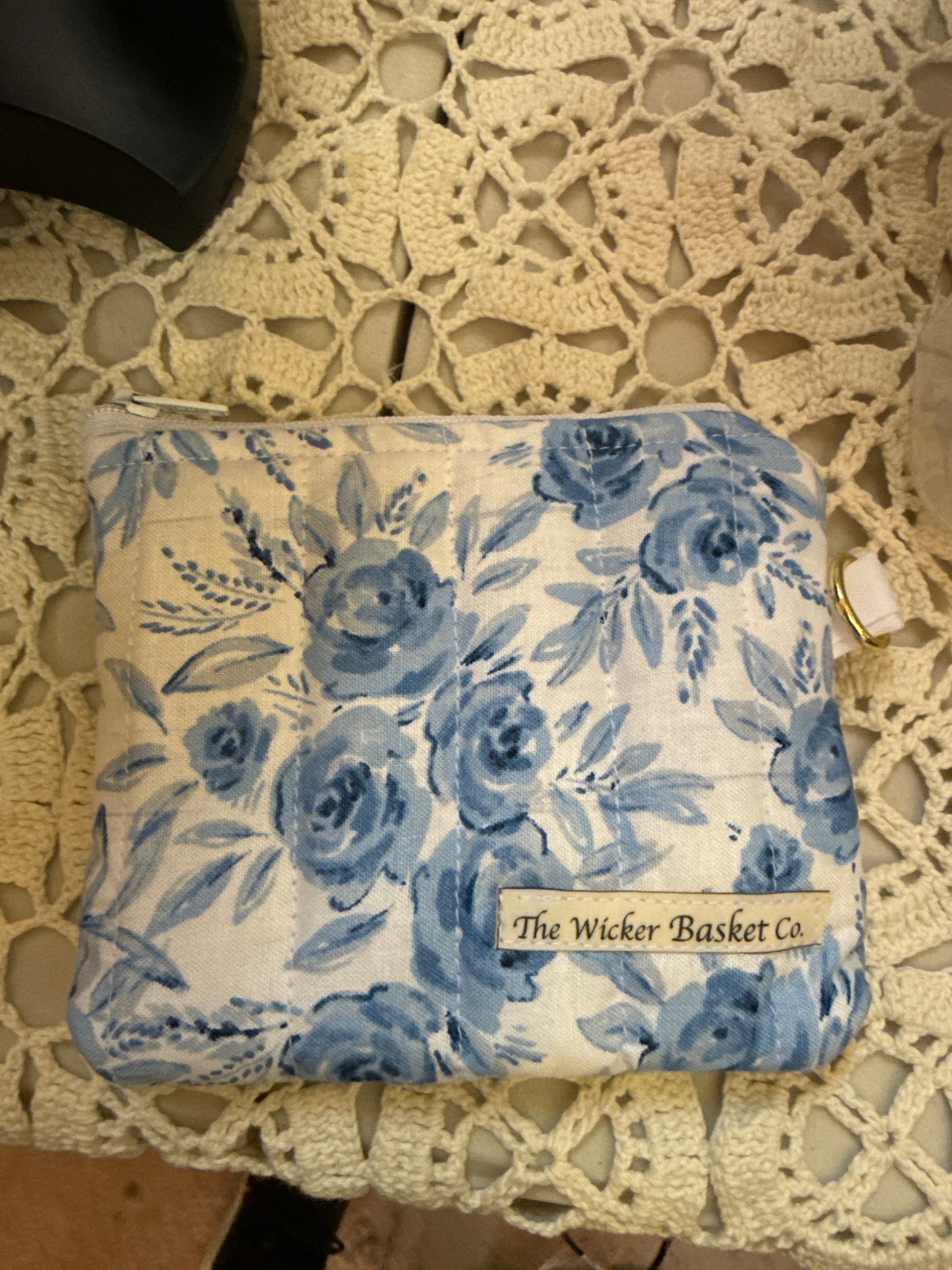 Blue Rose Wallet
