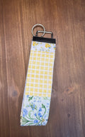 Lemon Merengue Keychain Wristlet