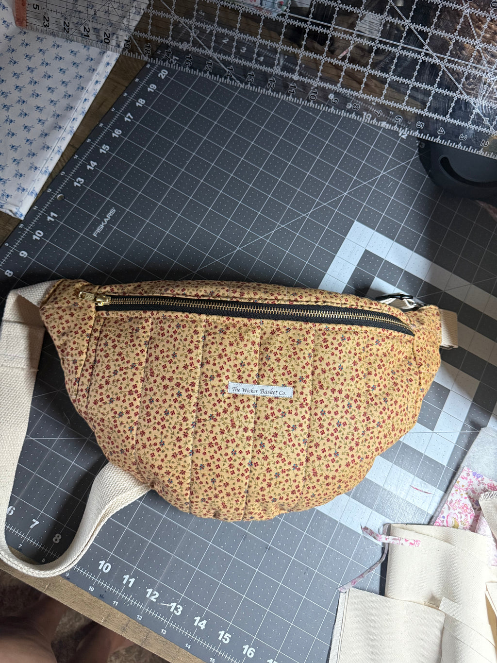 The Wicker Bum Bag