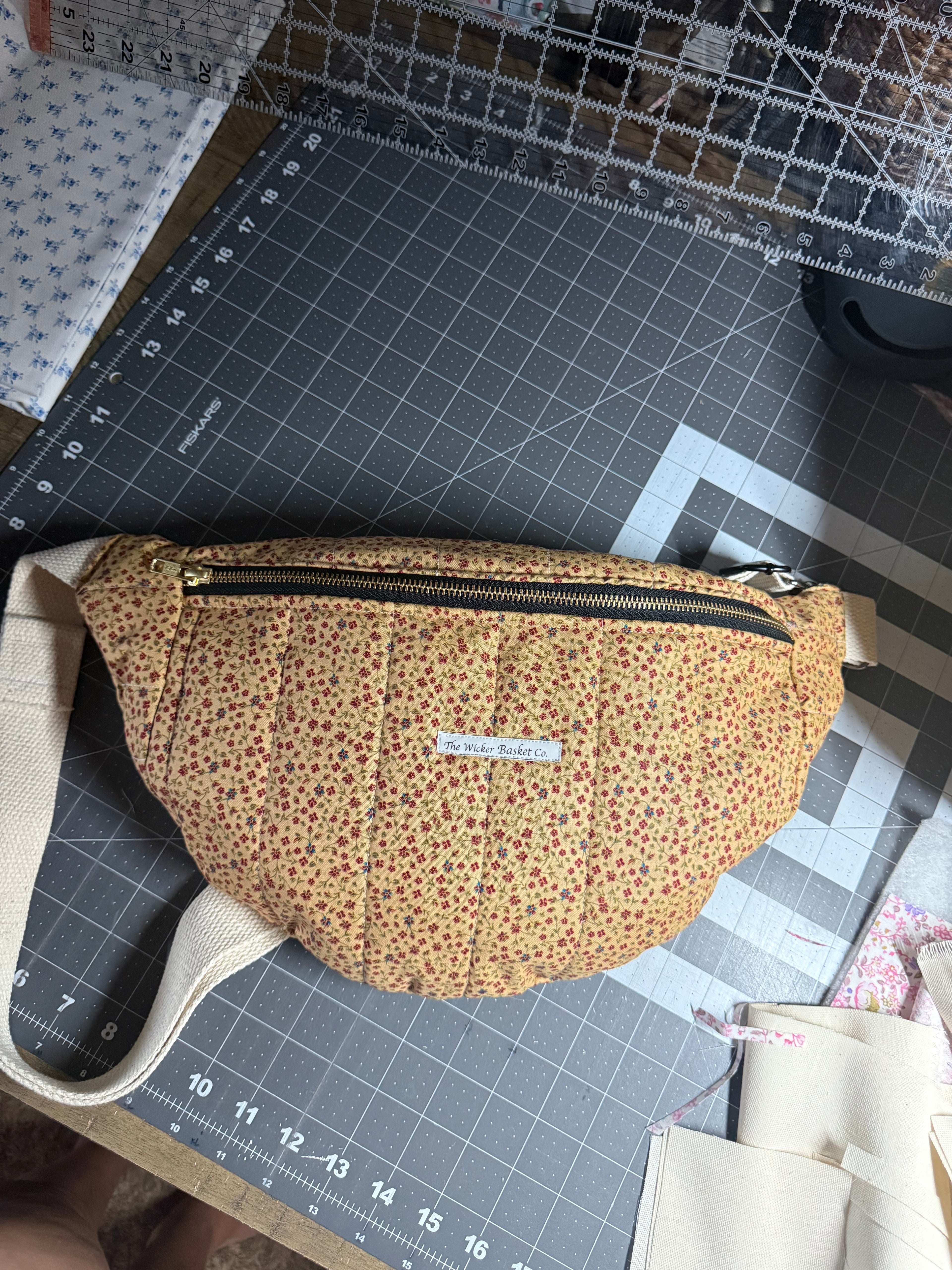 The Wicker Bum Bag
