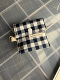 Blue Gingham AirPod Case