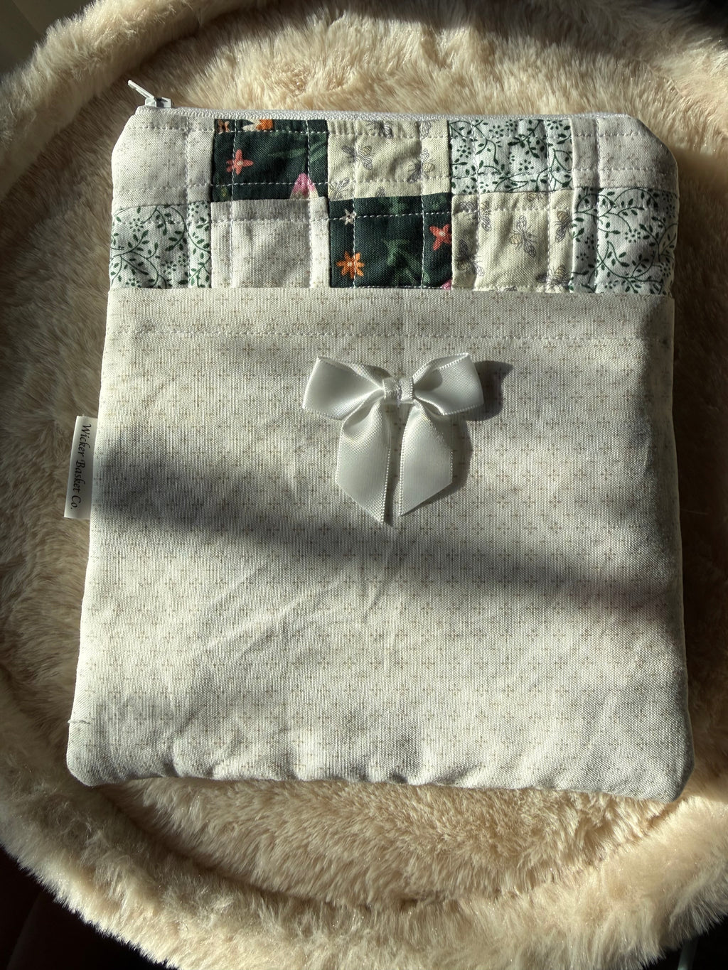 Custom Patchwork Kindle Sleeve