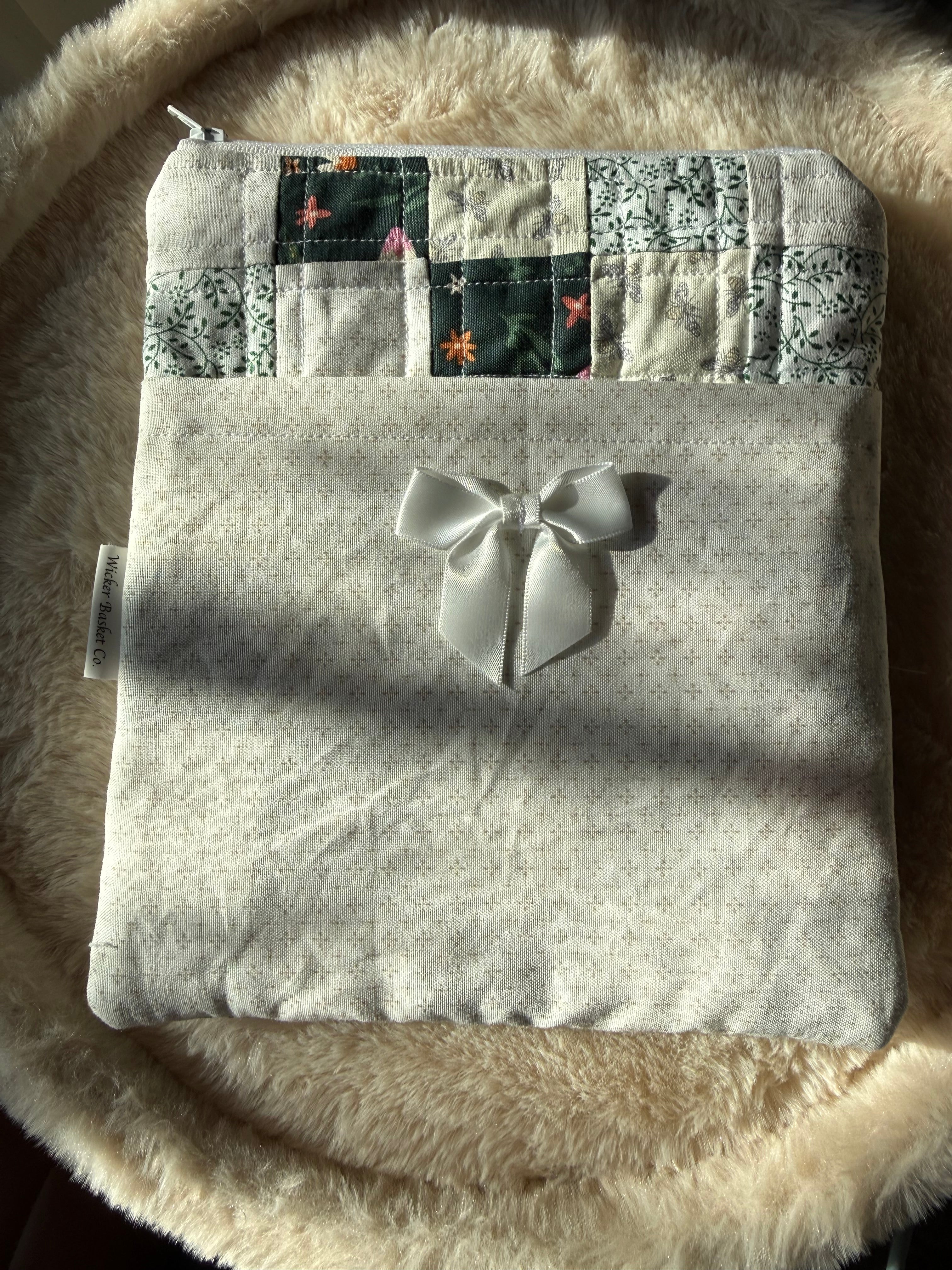 Custom Patchwork Kindle Sleeve