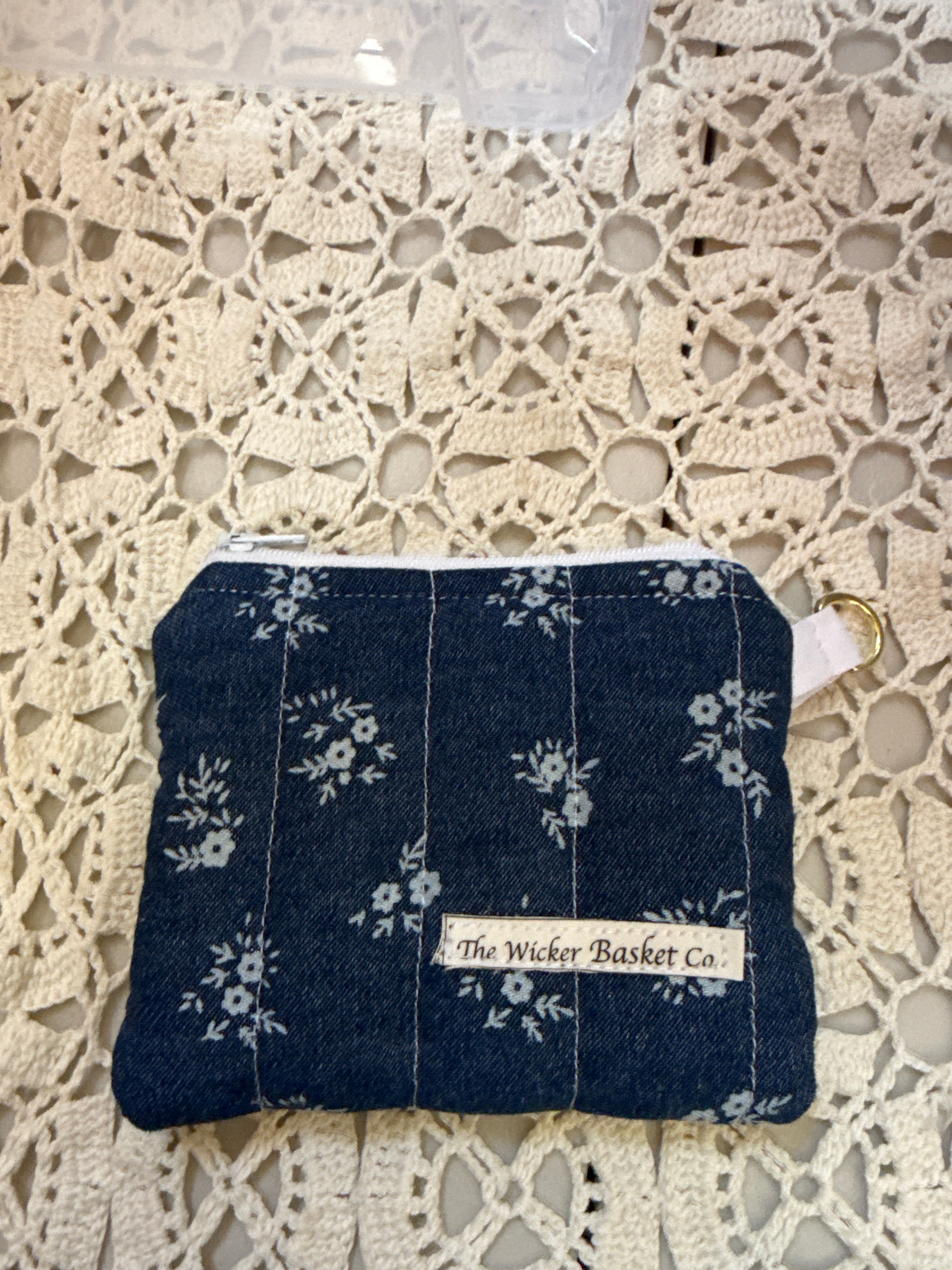 Denim Daisy Wallet