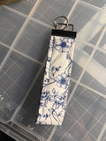 Vintage Floral Wristlet Key Chain
