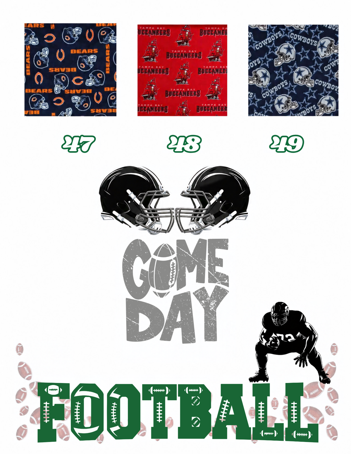 Game Day Buddy Scrunchie Bandana