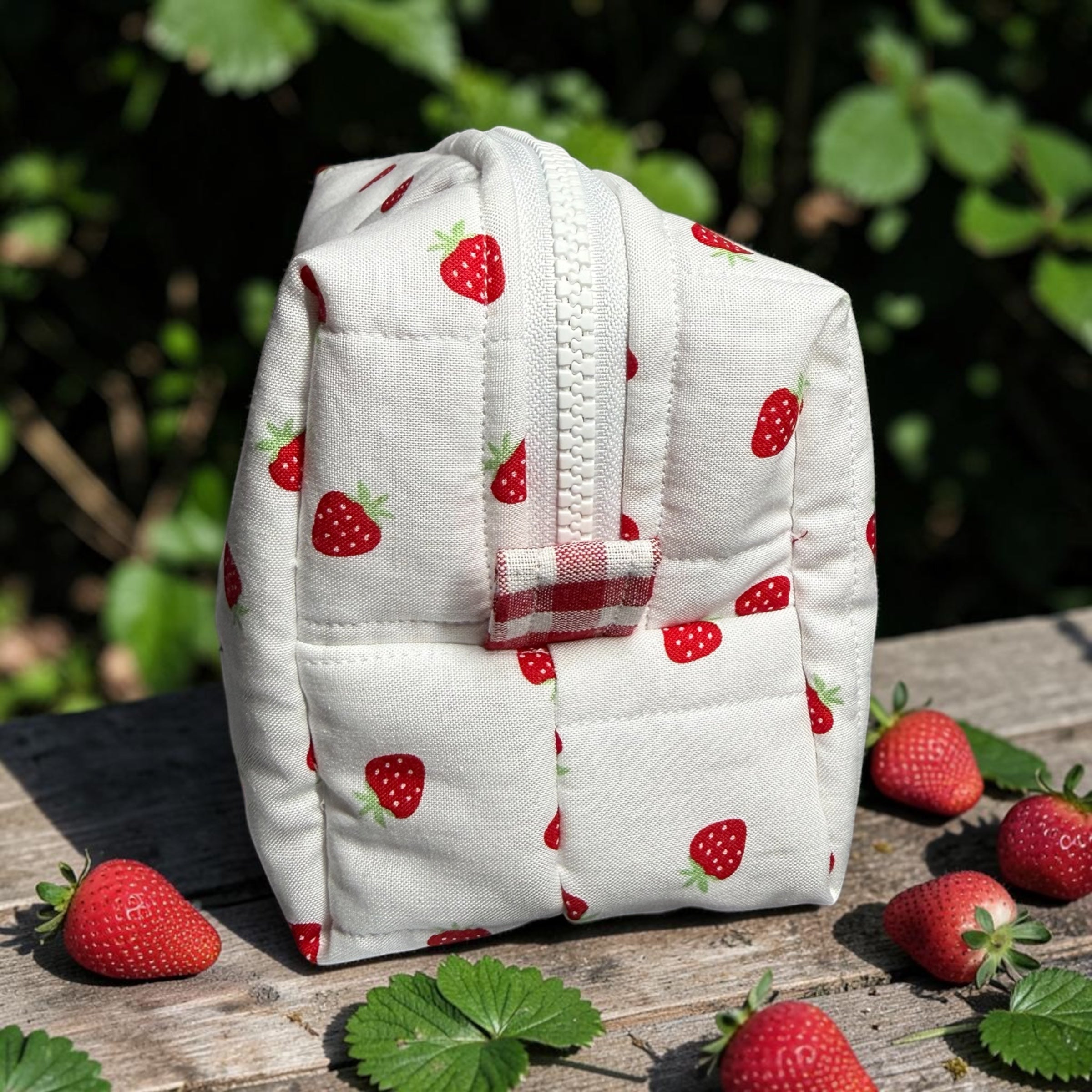 Strawberry Jam Medium Makeup Bag