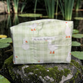 Fancy Feathers Medium Makeup Bag