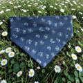 Denim Daisy  Scrunchie Bandana