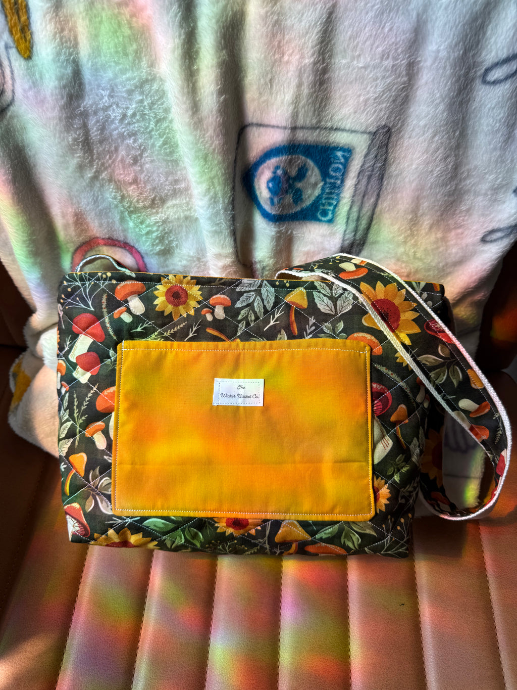 Fall Mushrooms Carrie Bag