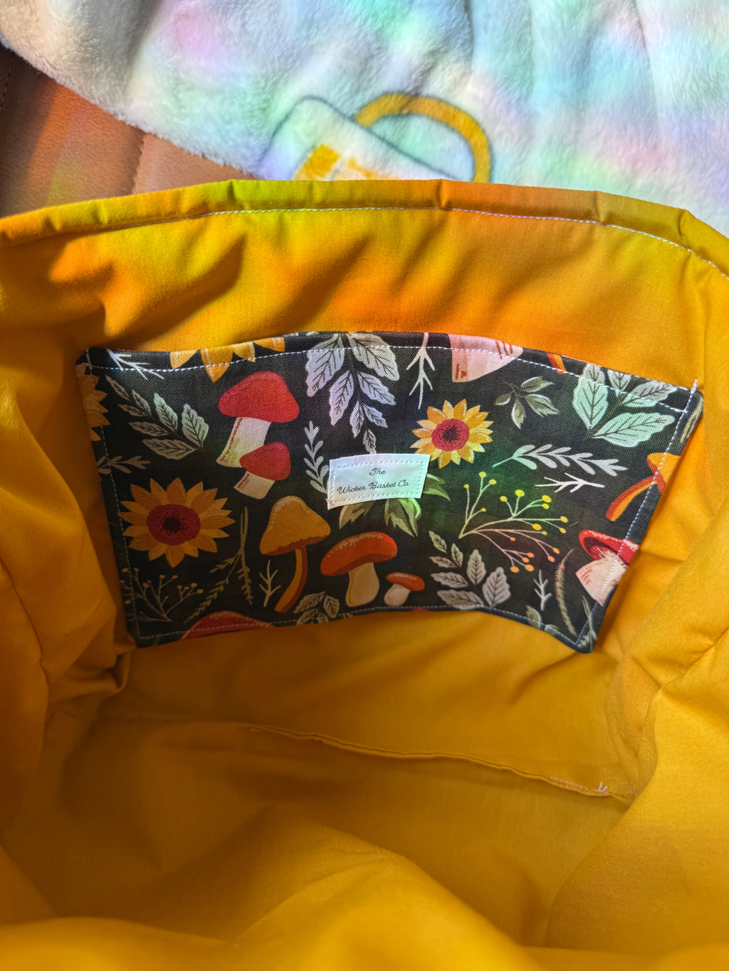 Fall Mushrooms Carrie Bag