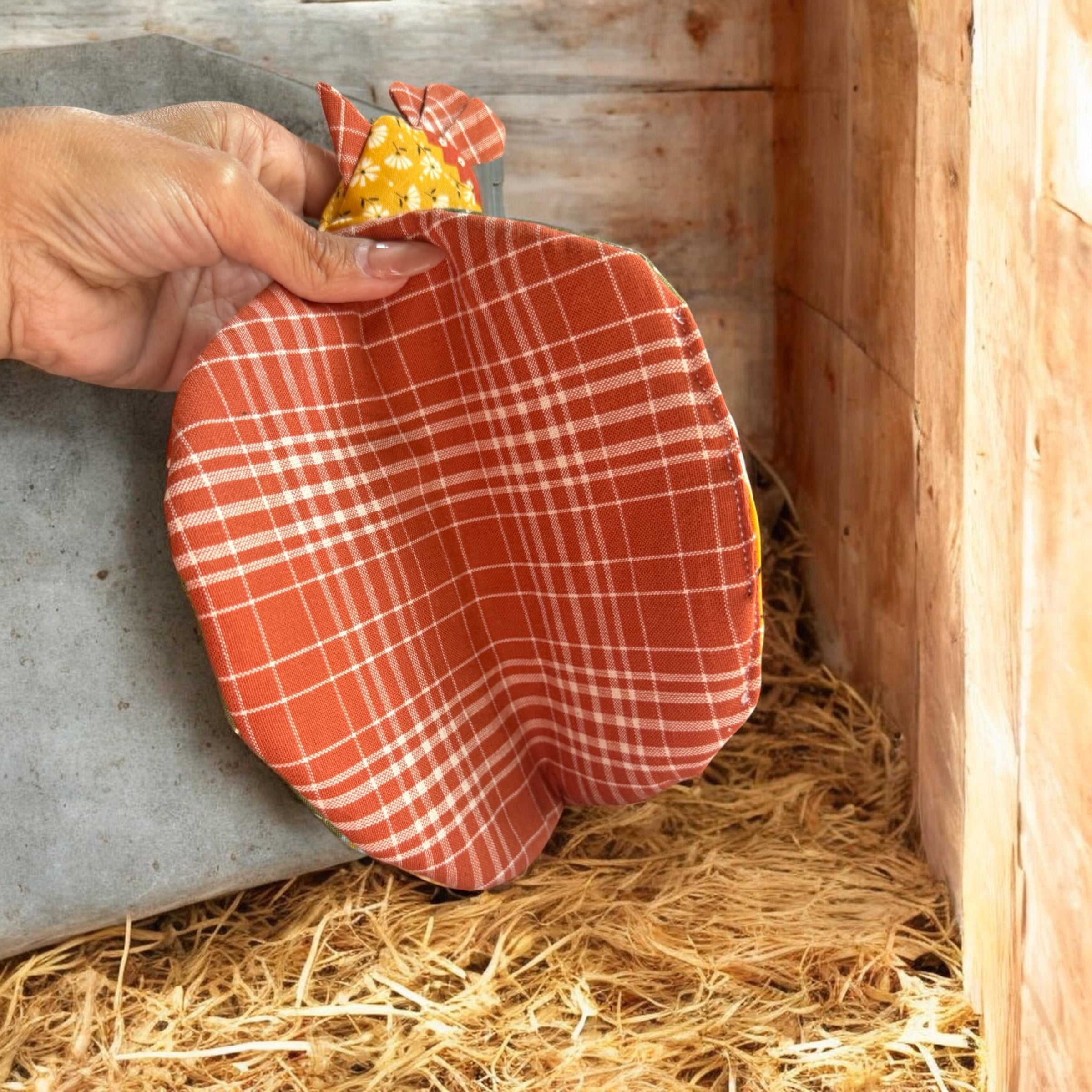 Fall Chick oven Mitt