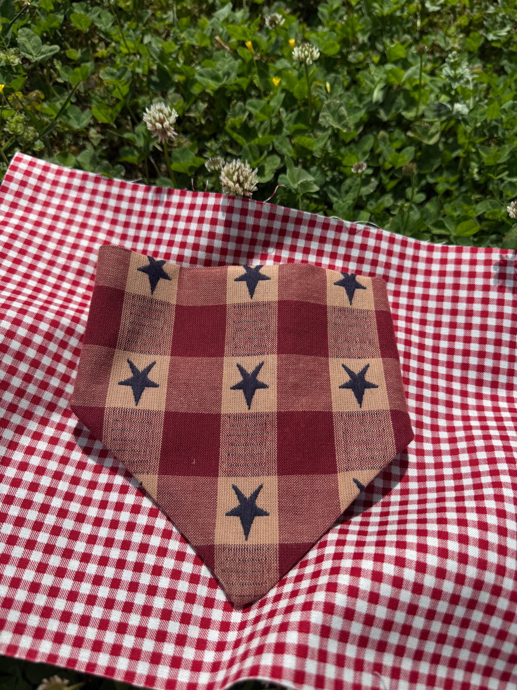 Country Stars & Strips Scrunchie Bandana