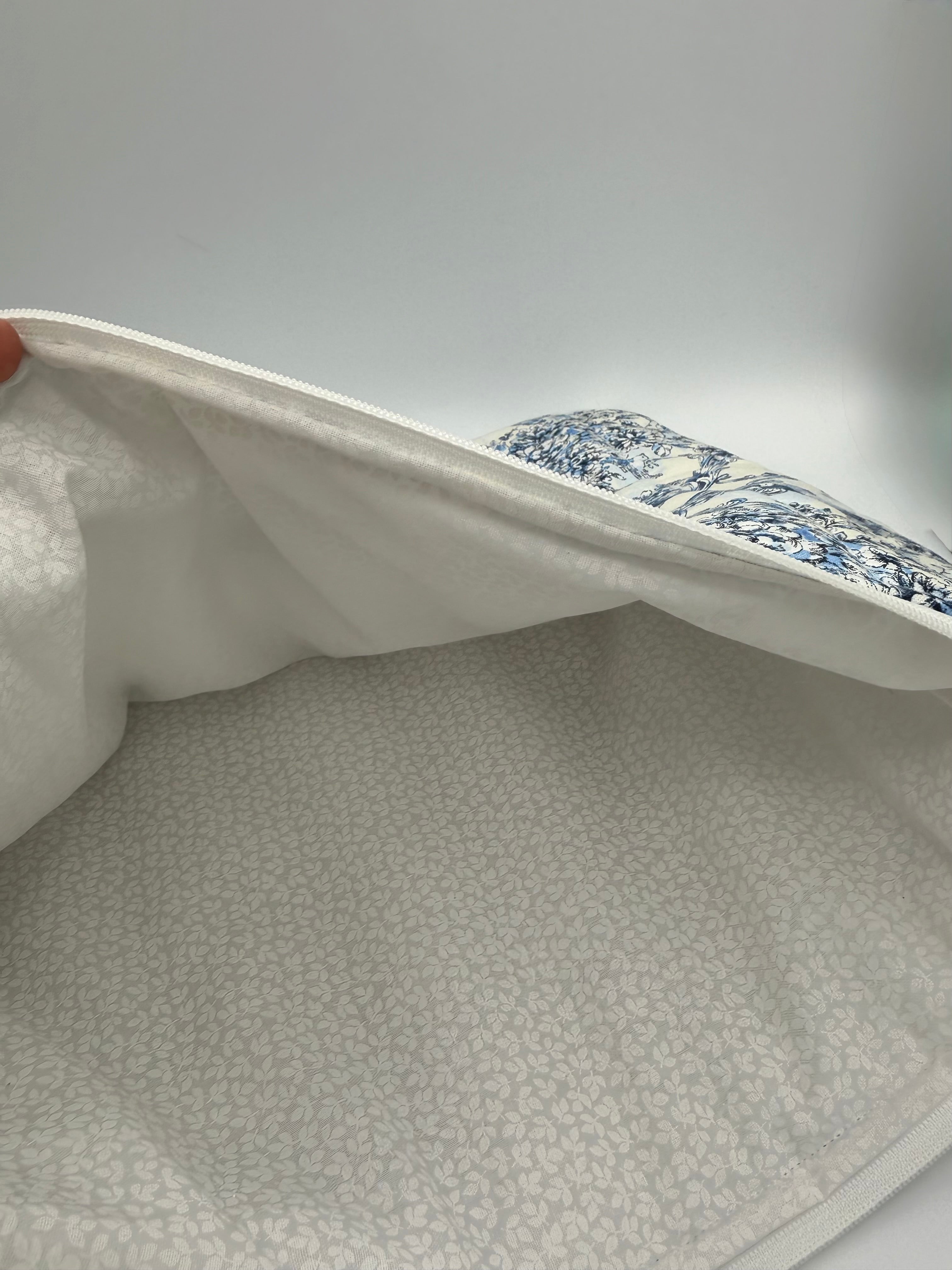 Blue Lace  Laptop Sleeve