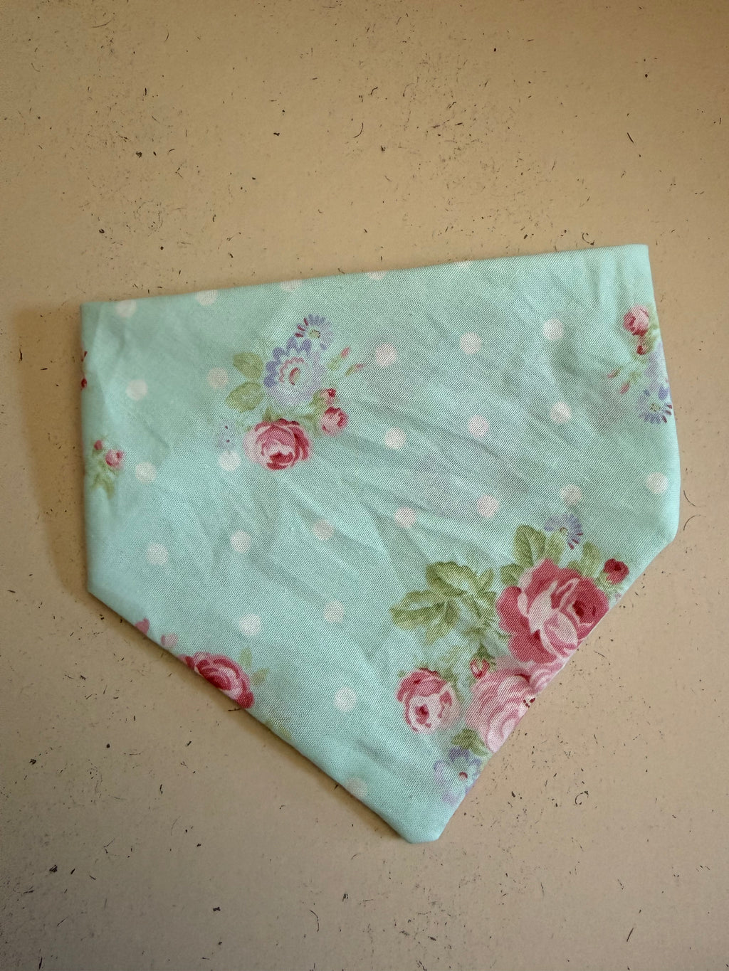 Tea Rose Scrunchie Bandana