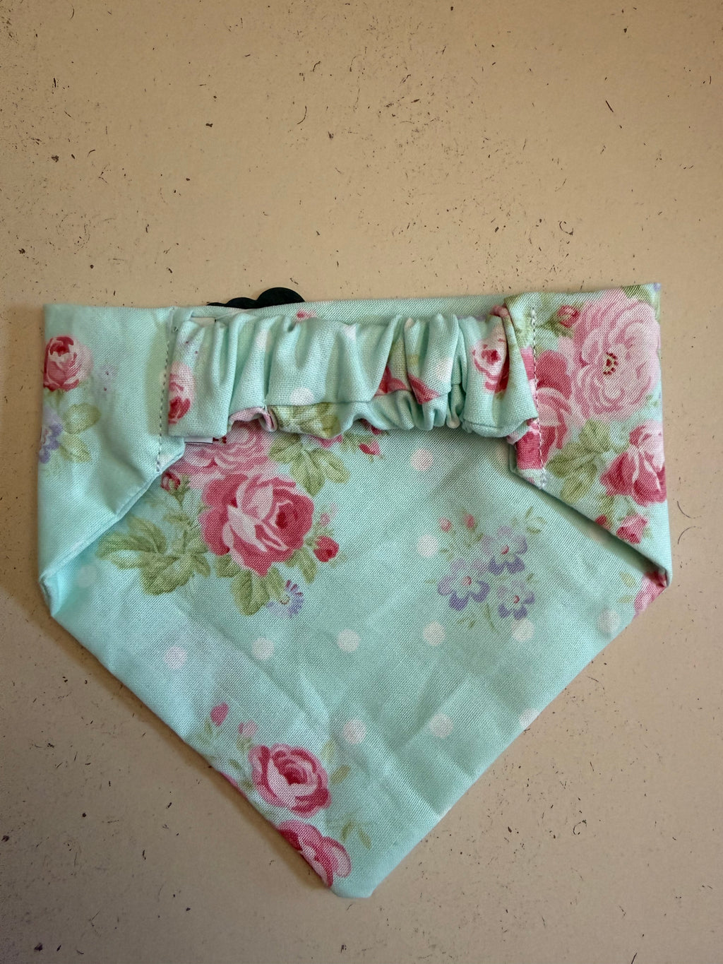 Tea Rose Scrunchie Bandana