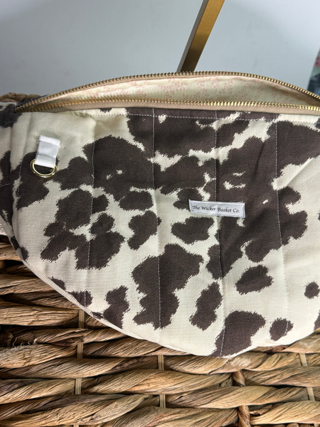Cow Print Bum Bag