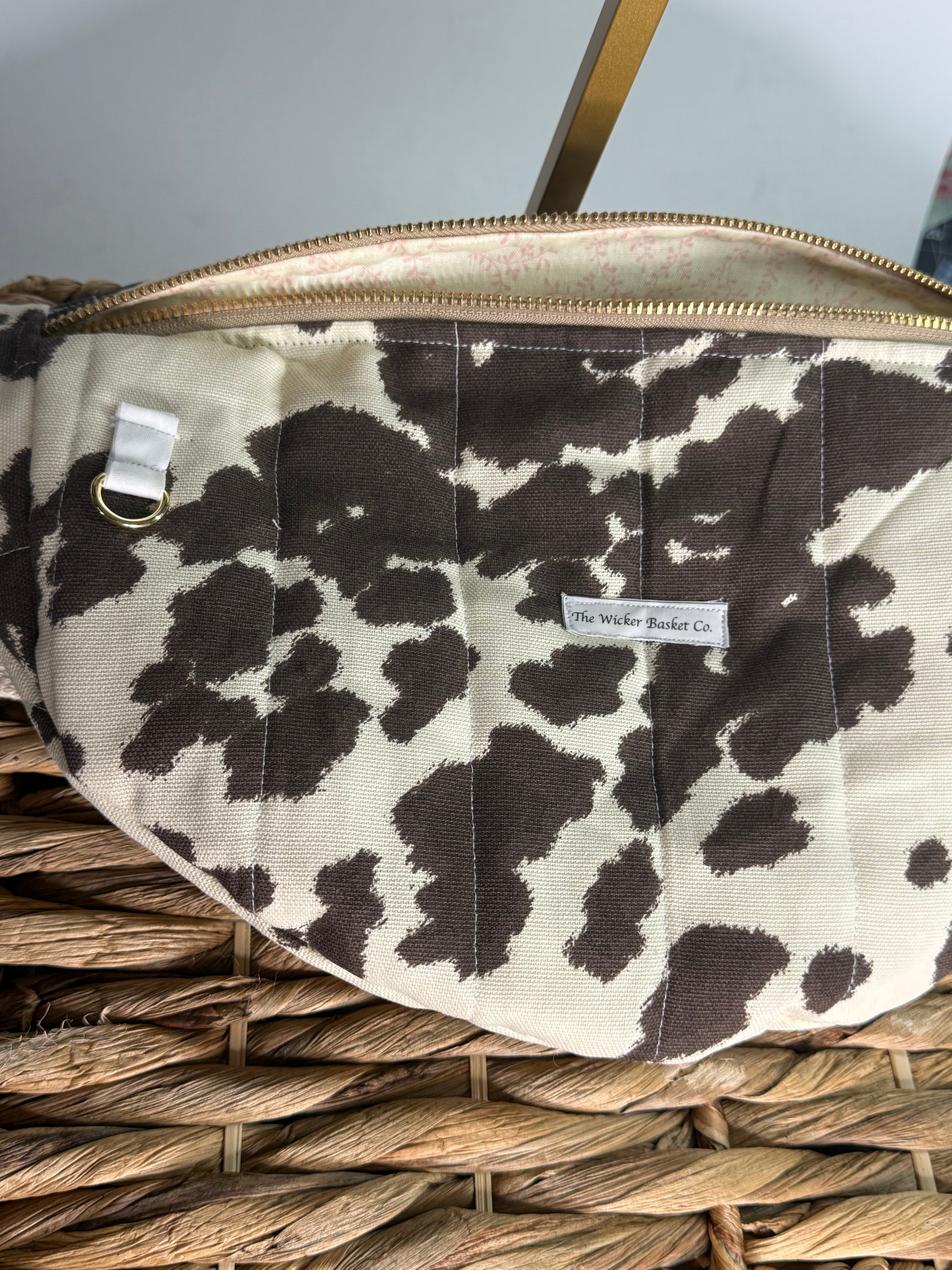 Cow Print Bum Bag
