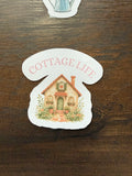 Cottage Life Sticker