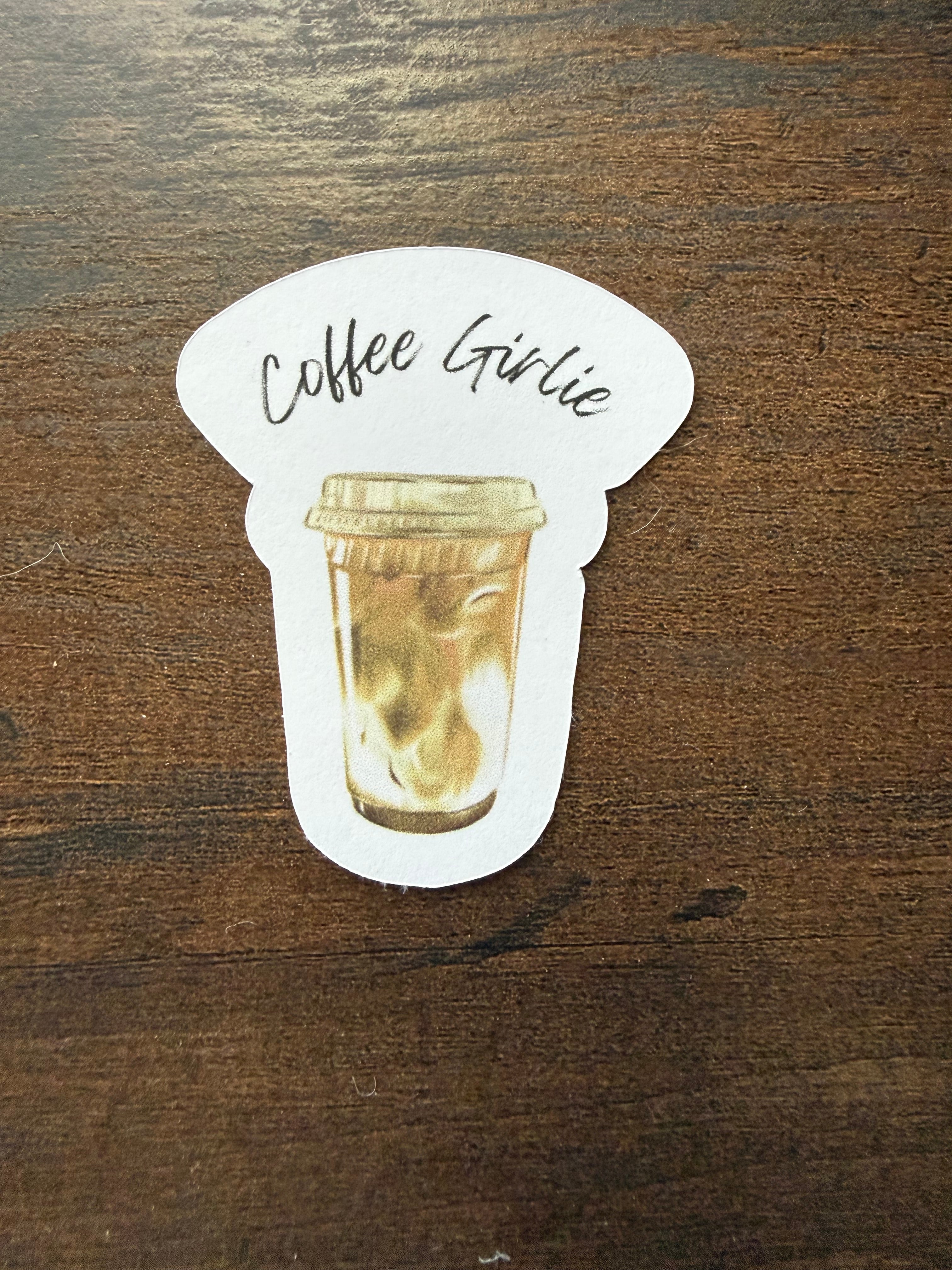 Coffee Girlie Sticker