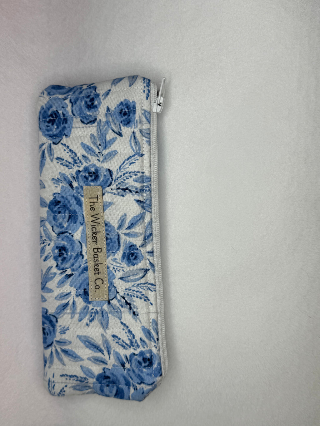 Blue Rose Pencil Case
