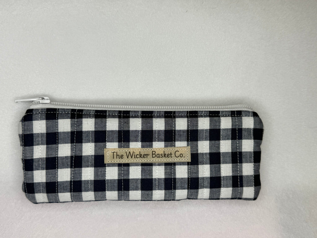 Blue Picnic Pencil Case