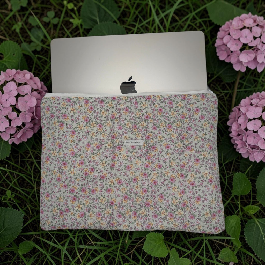 Spring Floral Laptop Sleeve