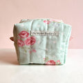 Tea Rose Small Makeup Bag