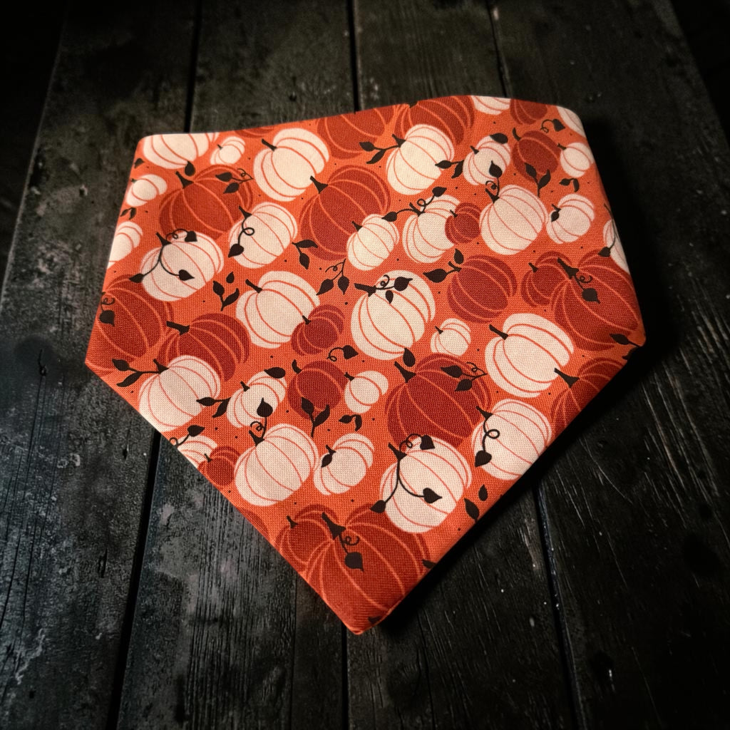 Halloween Patch Scrunchie Bandana