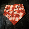 Halloween Patch Scrunchie Bandana